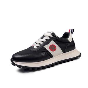 Износостойкие, легкие, нескользящие, низкие повседневные туфли для мужчин SENJIALUO, Black