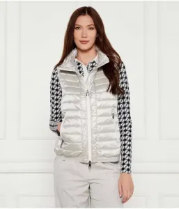 Пуховый жилет slim fit Marc Cain, серебро