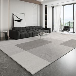 Budis Ковер 140х200 см для гостиной/спальни, серый Castle 03, утолщенный петлевой ворс, не требует ухода, в скандинавском стиле