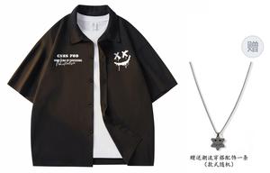 Футболка унисекс CSKS, белая (с ожерельем)