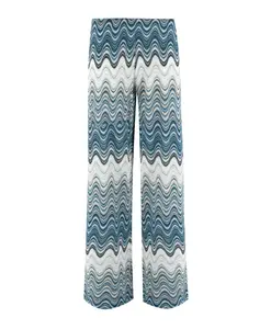 Элегантные брюки с широкими штанинами на любой случай. Mc2 Saint Barth, мультиколор