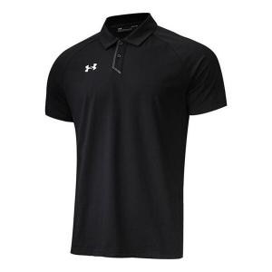 Футболка polo shirts 'black' Under Armour, черный