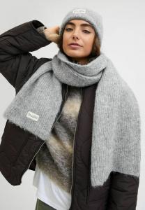 Шапка JJXX JXKATHERINE SET, Medium Grey Melange/Dark Grey