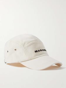 Бейсболка Tyron из хлопка и саржи с вышитым логотипом ISABEL MARANT, экрю