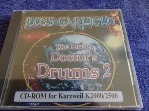 Big Fish Audio «Ross Garfield Drum Dr. 2» для Kurzweil K Series CD-ROM • ЗАПЕЧАТАНО.