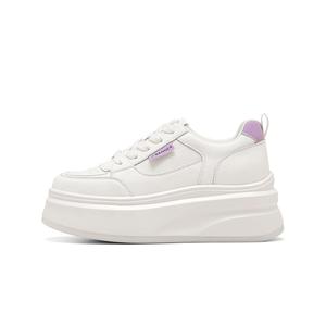 Низкие женские кроссовки C°BANNER, Beige Purple