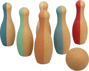 Пробковый набор для боулинга 1 шт. Korko