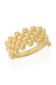 Винтажное позолоченное серебряное кольцо Ania Kruk