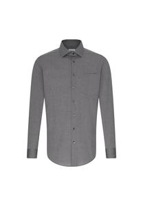 Обычная деловая рубашка Seidensticker, цвет Grau (0067)