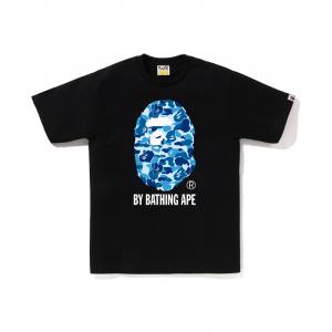 Футболка Bape Abc Camo от Bathing Ape A BATHING APE, синий