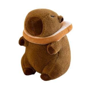 Плюшевая игрушка капибара 8 дюймов, высота 24 см JIZHUAN