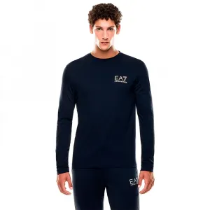 Футболка с длинным рукавом EA7 EMPORIO ARMANI Train Gold Label Vi Pa, синий