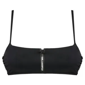 Верх бикини Karl Lagerfeld, черный