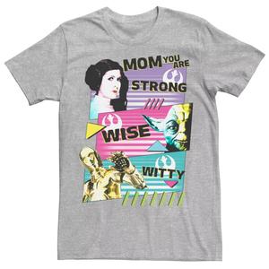 Мужская футболка Mom You Are Strong Trio со вставками Star Wars