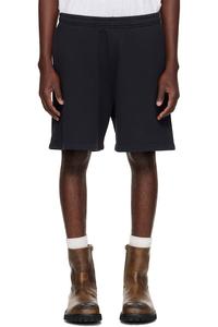 Флисовые шорты Acne Studios, черный