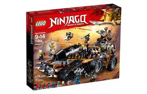 Phantom Ninja Collection Heavy Duty Dragon Catching Truck Building Blocks 1001 2000 70654 LEGO