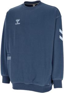 Толстовка с длинными рукавами и круглым вырезом Hummel PLAY, темно-синий
