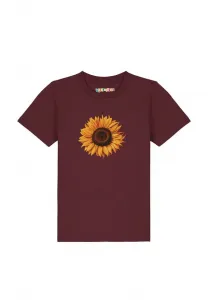 Футболка с принтом sonnenblume Watapparel, Burgundy