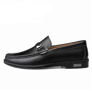 BECK Повседневные кожаные туфли мужские низкие, коричневые/черные