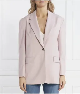 Элегантный жакет дерби comfort fit Marella, пудрово-розовый