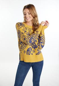 Джемпер usha Jumper, Curry/Light Brown