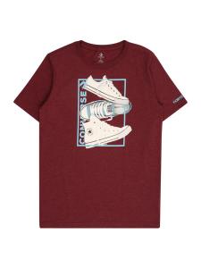 Рубашка CONVERSE 3 SHOE, бордовый
