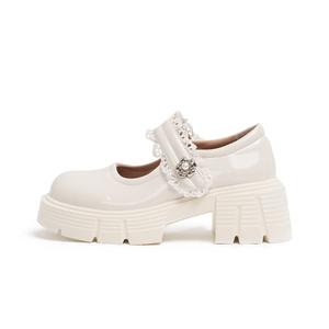 Туфли Chunky Heel Mary Jane Shoes 5cm Women's Gift Box Set Be good, Black