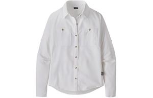 Женская рубашка для походов Self Guided Upf Patagonia, белый