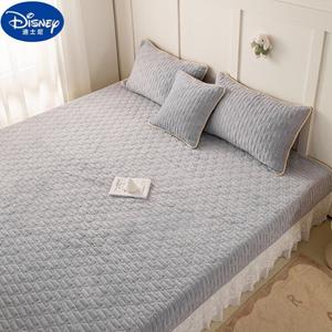 Disney Простыня на резинке 320х200 см, молочный вельвет, цвет Butterfly and Light Gray