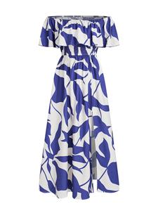 Пляжное платье Cupshe, синий