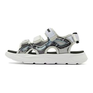 QIAODAN Скользостойкие амортизирующие детские сандалии Gray Blue для подростков