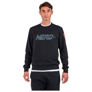Толстовка New Hero с круглым вырезом, черная - M Rossignol