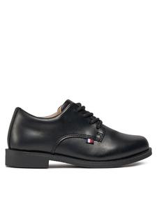 Полуботинки Tommy Hilfiger Low Cut Lace Up Shoe T3B4-33174-1355, черный