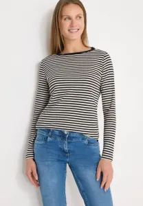 Топ с длинными рукавами gestreiftes Cecil, Blau