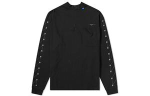 Off-White Мужские футболки OFF WHITE FW19 с высоким воротником, средней плотности