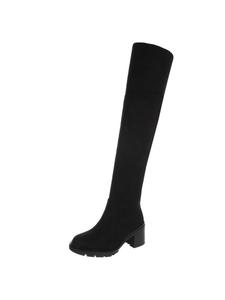 Ital-Design Черные туфли на высоком каблуке