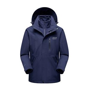 Ветровка Куртка Унисекс Jeep Spirit, цвет Black (3-in-1)