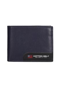 Кошелек COTTON BELT Wallet, Navy And Black/Blue Denim