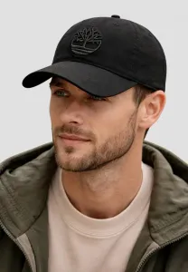 Унисекс кепка с козырьком и вышивкой soundview. Timberland, Black