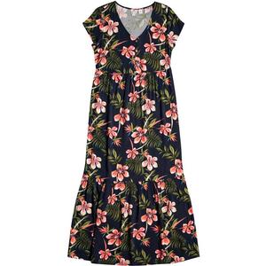 Kleid популярная песня wvdr Roxy, цвет mood indigo tropical depht
