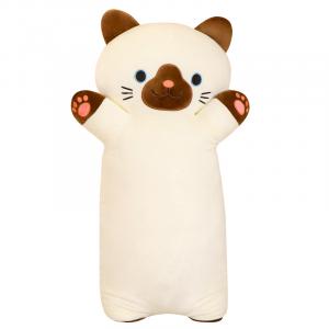 Куклы плюшевые сиамский кот лис 75 см высота Barbne