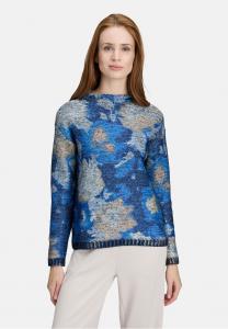 Джемпер Betty Barclay MIT PRINT, Blue Camel/Blue