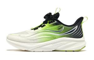 Детские кроссовки GS Low-top Белые/Зеленые/Черные Erke Kids, зеленый