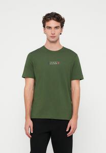 Футболка Tommy Hilfiger BRAND LOVE SMALL CENTER TEE, Mountain Pine/Khaki