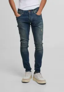 Потертые узкие джинсы 2Y Studios, Blue