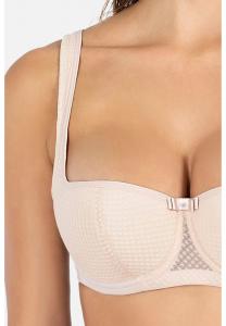 Бюстгальтер-балконет KAMILA ROSME, бежевый