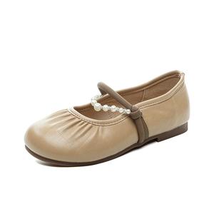 Medd Женские балетки Мэри Джейн абрикосовые, цвет Apricot