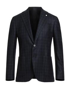 Блейзер Luigi Bianchi Mantova, угольно-серый