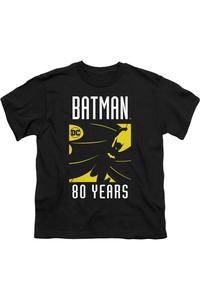 Футболка с силуэтом Batman для детей Gildan, черный