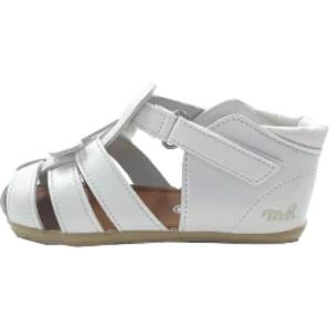 MIKI HOUSE Антискользящие износостойкие низкие детские туфли белые Infant And Toddler